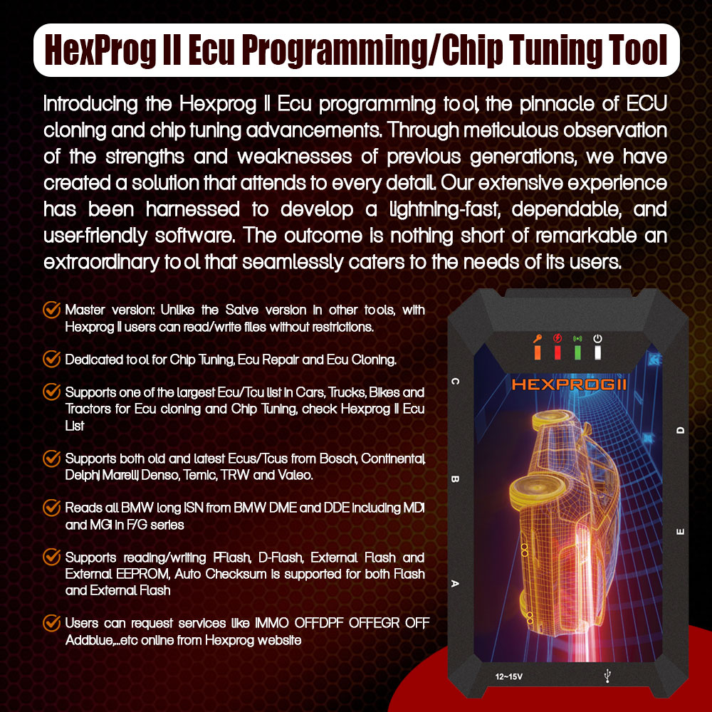 BMW Hexprog 2 Auto Diagnostic Tools
