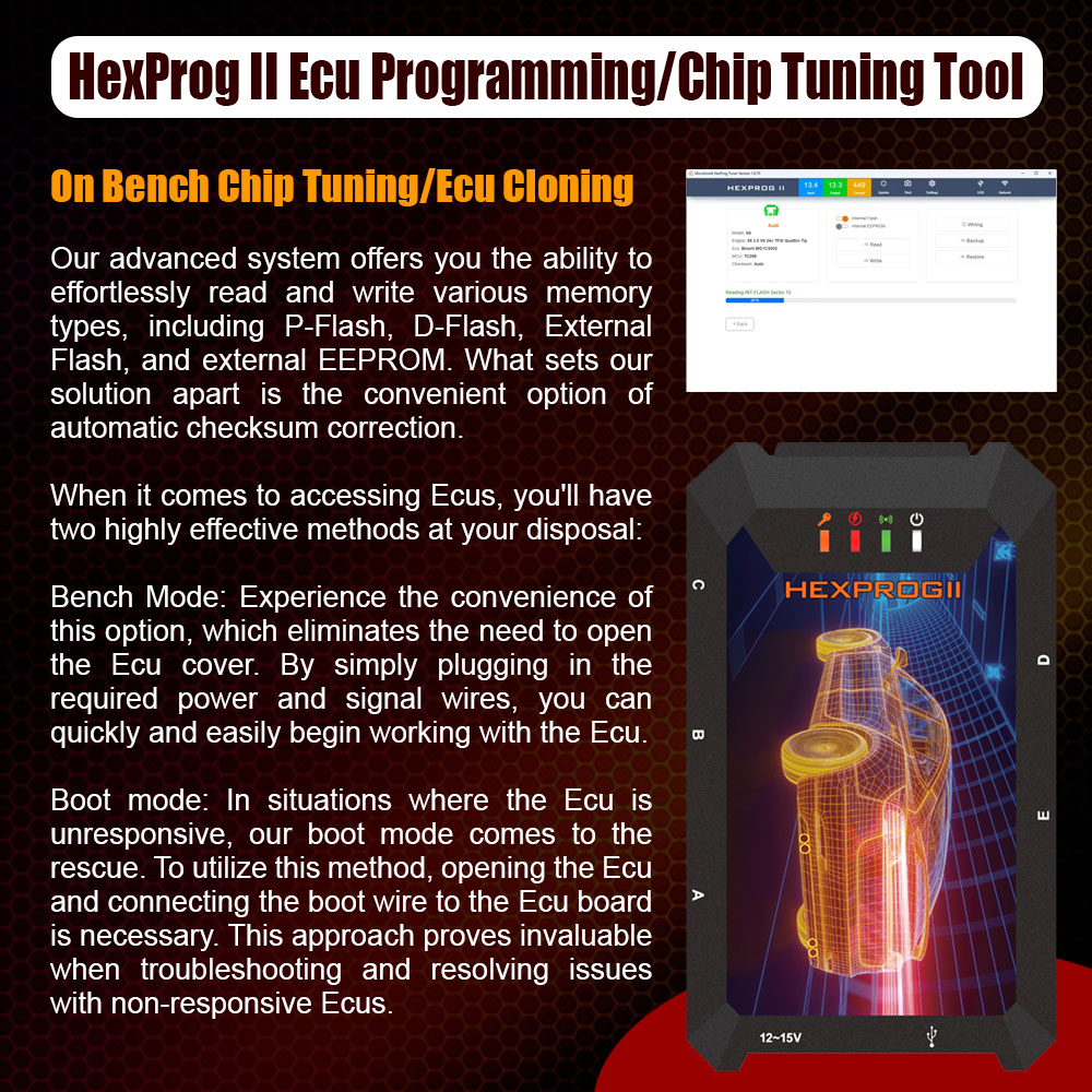 BMW Hexprog 2 Auto Diagnostic Tools