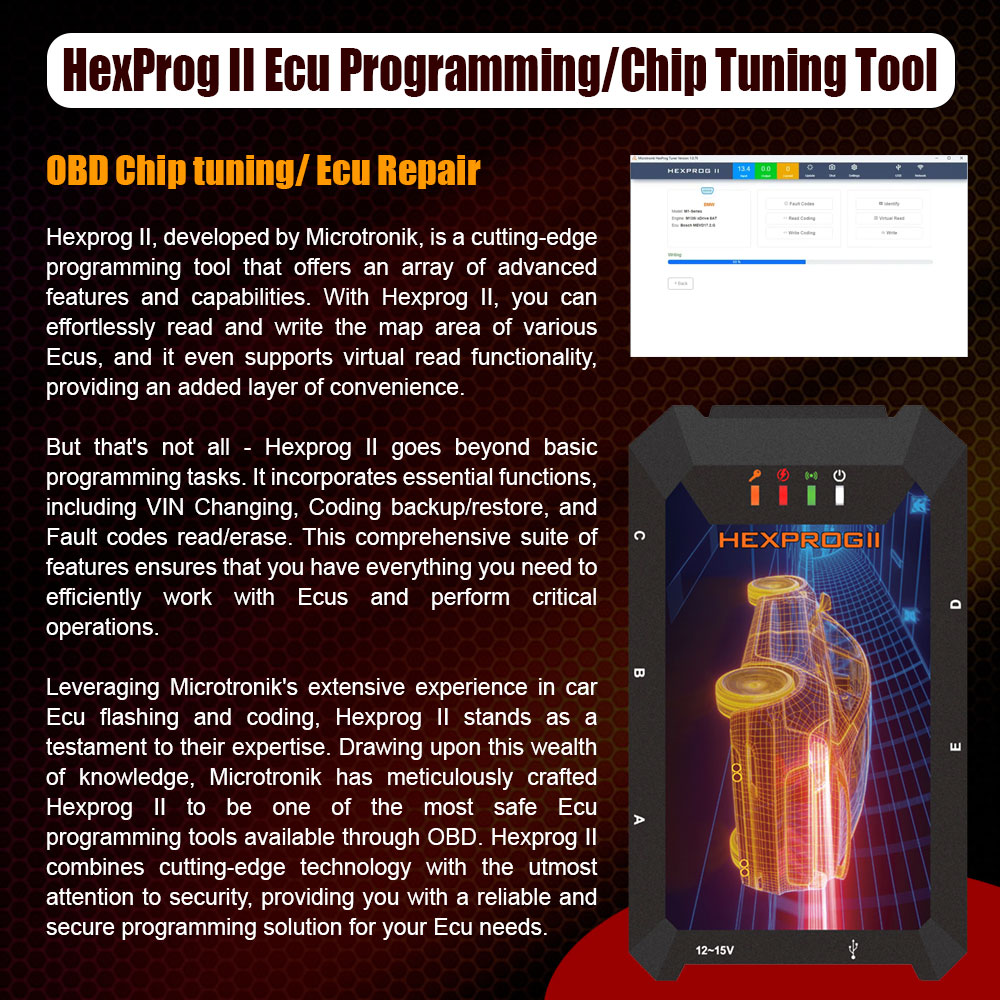 BMW Hexprog 2 Auto Diagnostic Tools