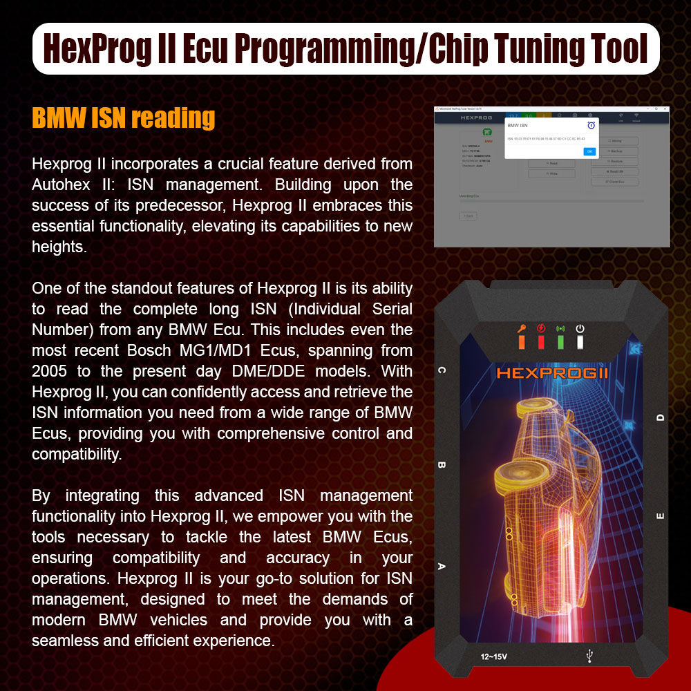 BMW Hexprog 2 Auto Diagnostic Tools