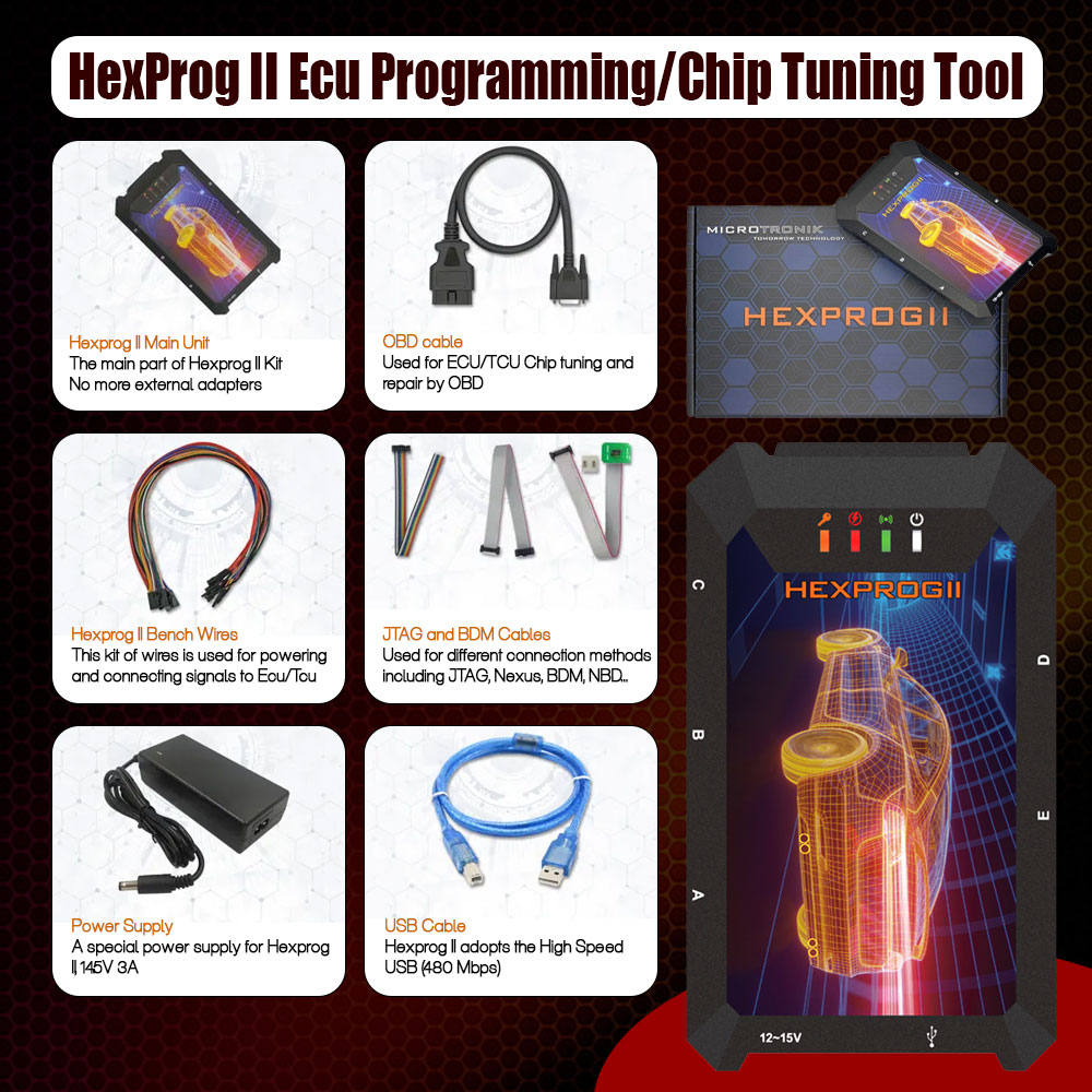 BMW Hexprog 2 Auto Diagnostic Tools